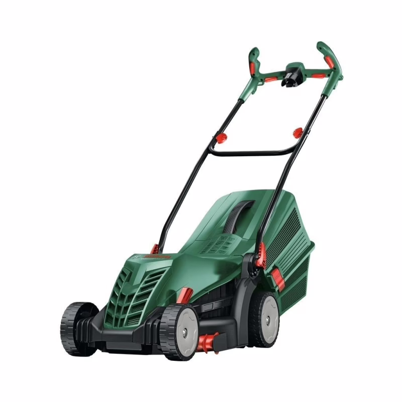 Газонокосарка Bosch UniversalRotak 37-555 1400Вт, 37см, 40л, 27-50мм, 15.5кг (0.600.8A6.501)