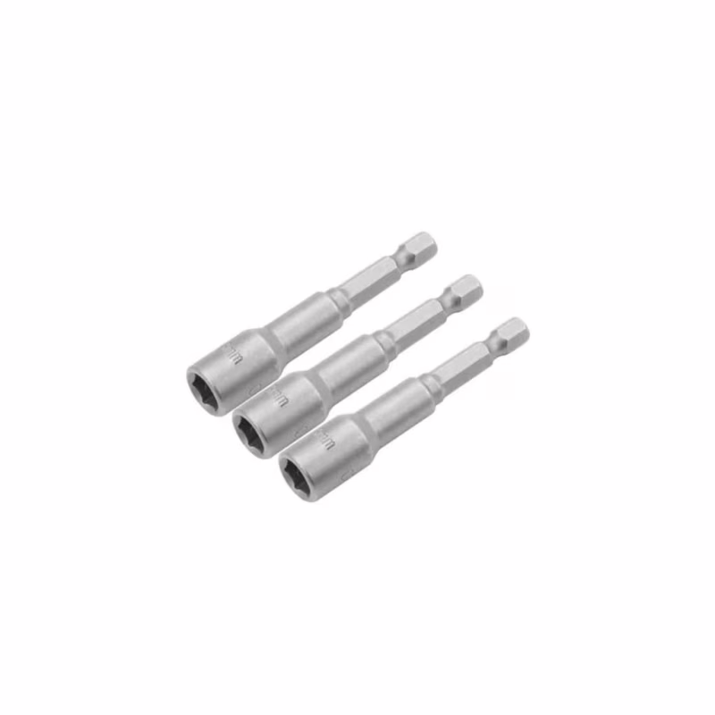Головка магнитная Tolsen 14 мм 1/4"х65 мм 3шт (77849)