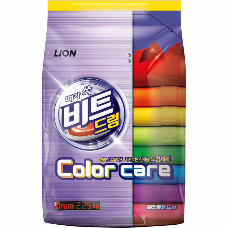 Стиральный порошок Lion Beat Drum Color 2.25 кг (8806325609339)