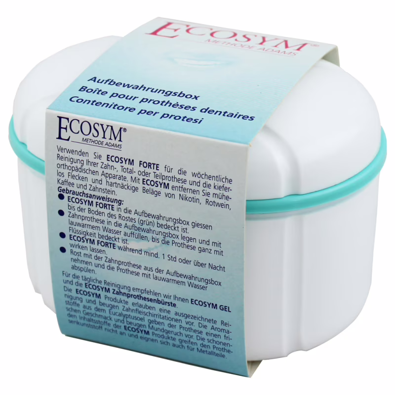 Футляр для зубних протезів Ecosym 1 шт. (7611841157506)