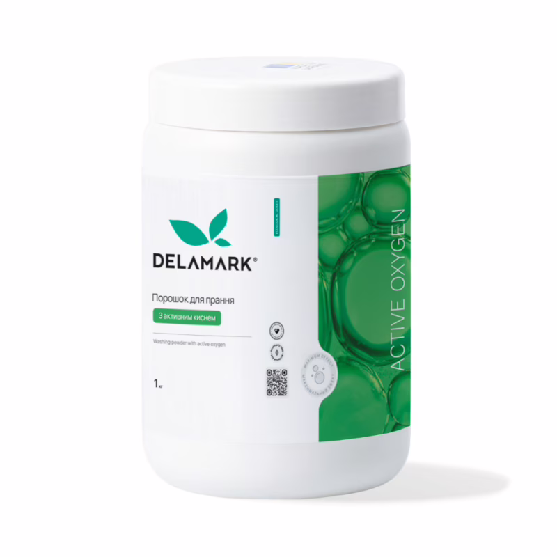 Стиральный порошок DeLaMark С активным кислородом 1 кг (4820152333582)