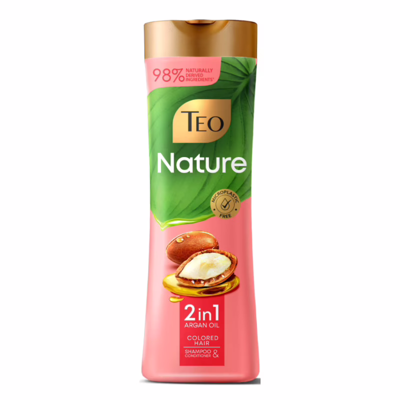 Шампунь Teo Beauty Nature 2 in 1 Argan Oil Shampoo & Conditioner 350 мл (3800024046773)