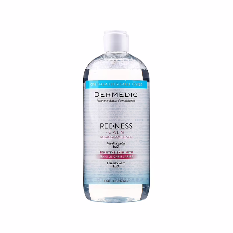 Мицеллярная вода Dermedic Redness Calm Для чувствительной кожи H2O 500 мл (5901643176389)
