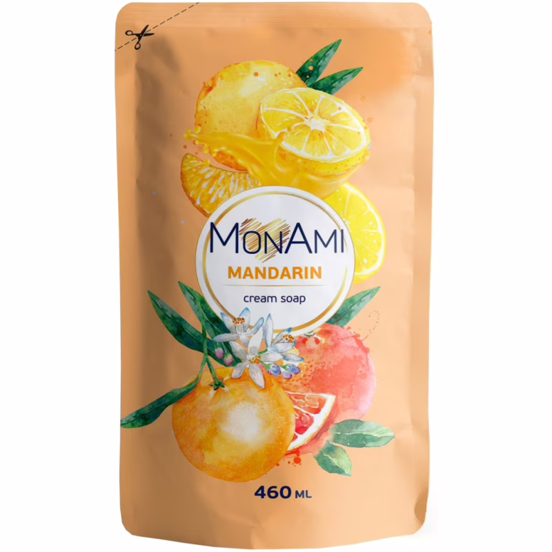 Жидкое мыло Grand Шарм MonAmi Mandarin Cream Soap 460 мл (4820263230435)