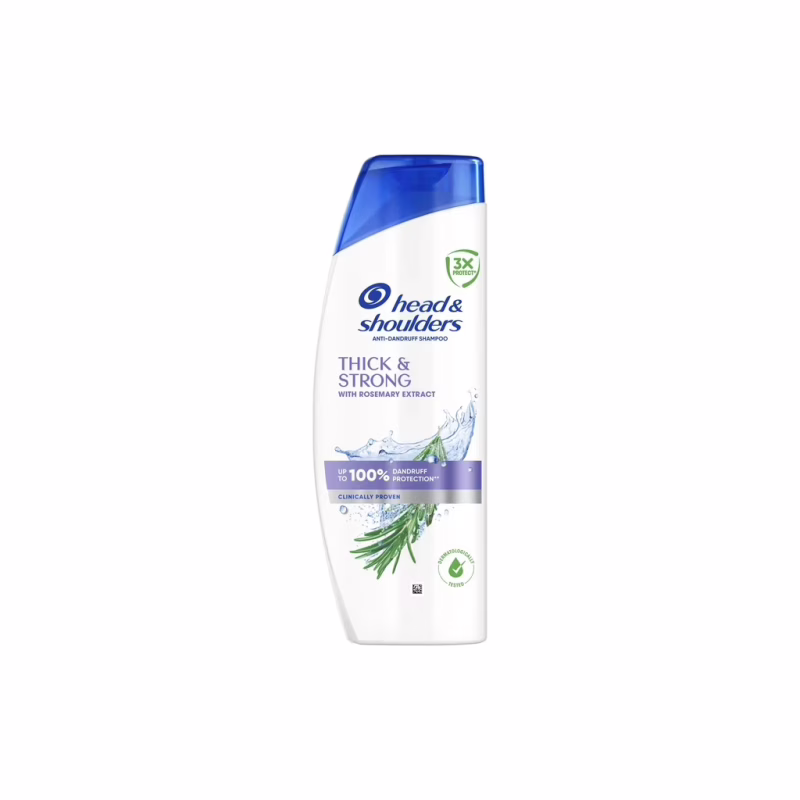 Шампунь Head & Shoulders Против перхоти Густые и крепкие 400 мл (8006530171182)