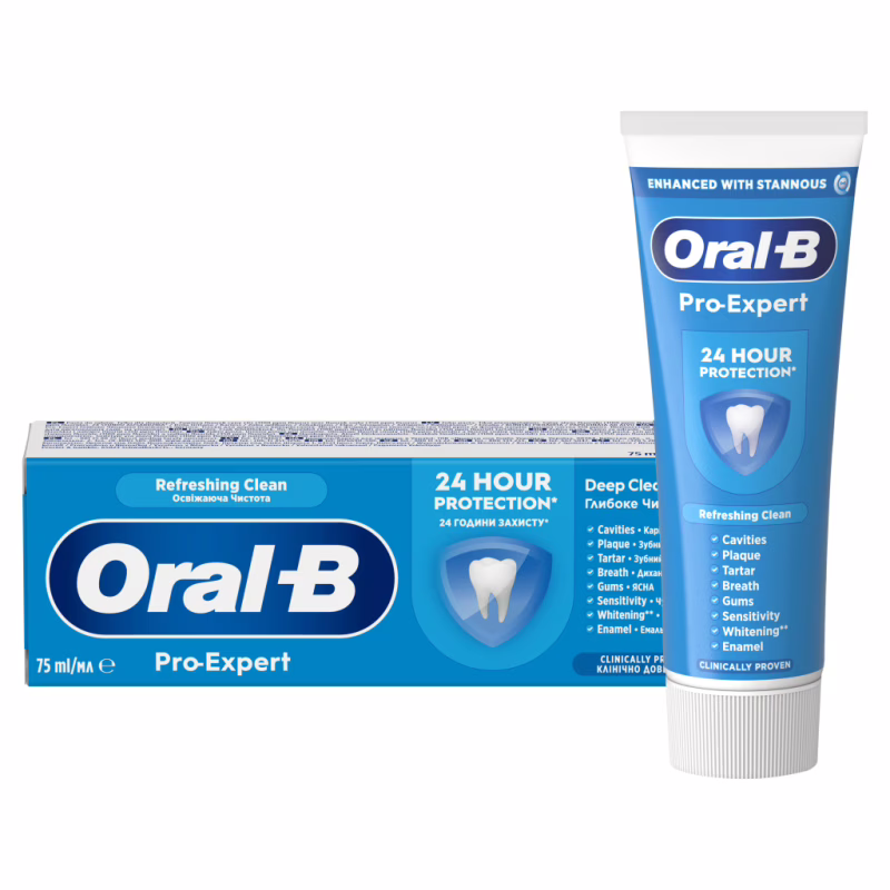 Зубная паста Oral-B Pro-Expert Глубокая очистка 75 мл (8006530090605)