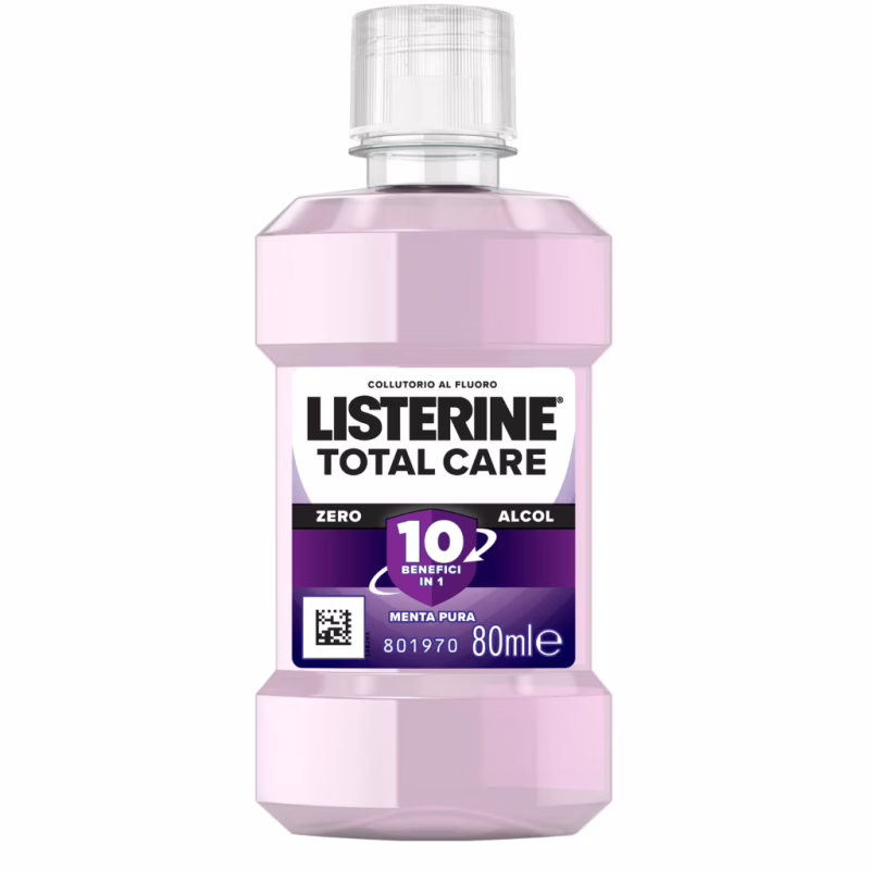 Ополаскиватель для полости рта Listerine Total Care 80 мл (3574661833903)