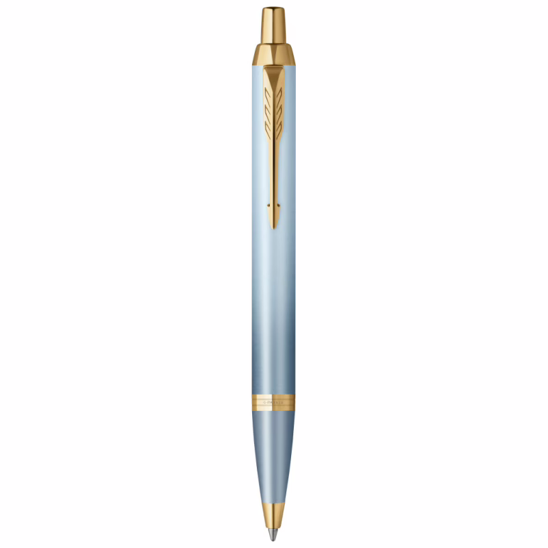 Ручка шариковая Parker IM 17 Rituals Turquoise Green GT BP + Пакет Parker Rituals (29 132)