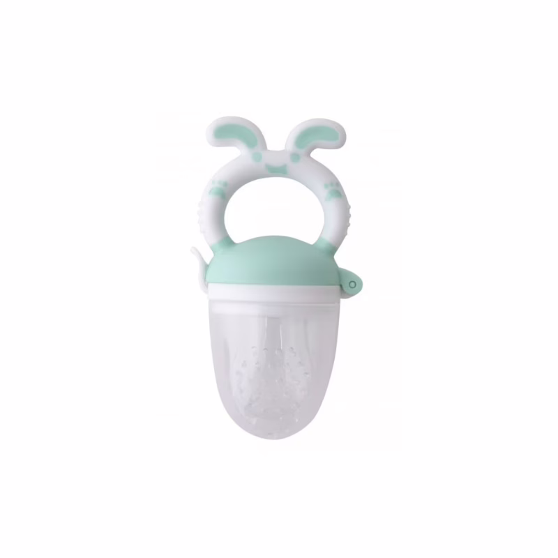 Ниблер Baby Team силиконовый (6203_бирюзовый)