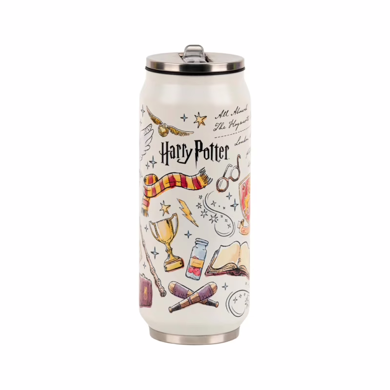Поїльник-непроливайка Kite Harry Potter термочашка з трубочкою, 500 мл (HP25-1264)
