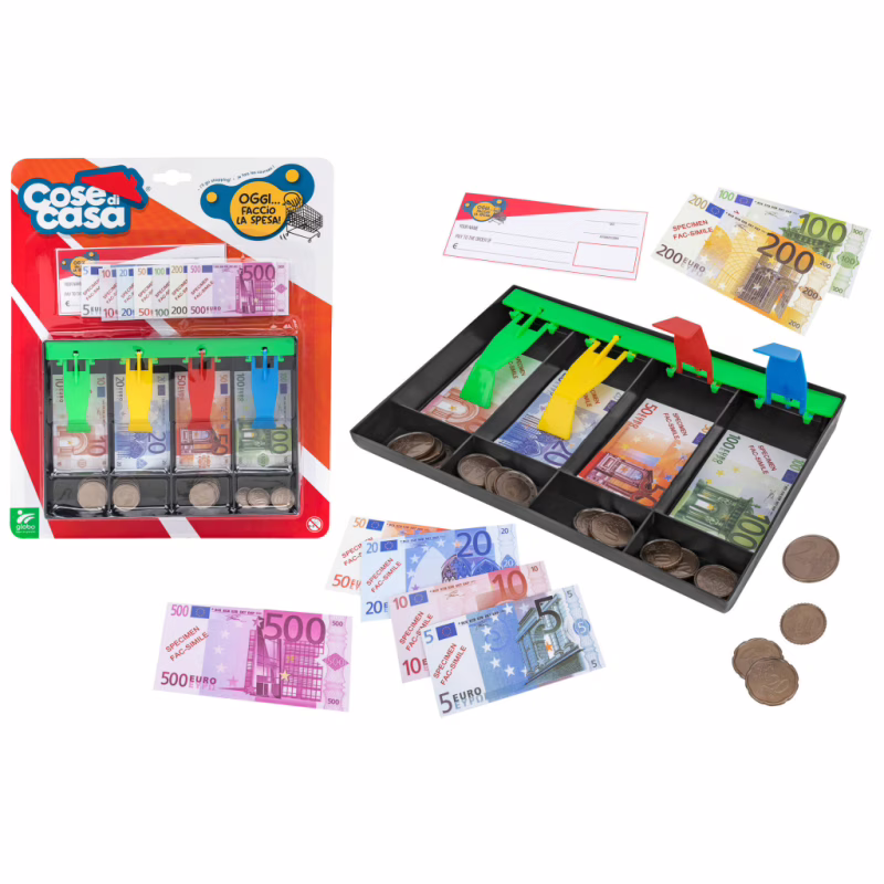 Игровой набор Cose di casa денег с монетами и банкнотами (30298)
