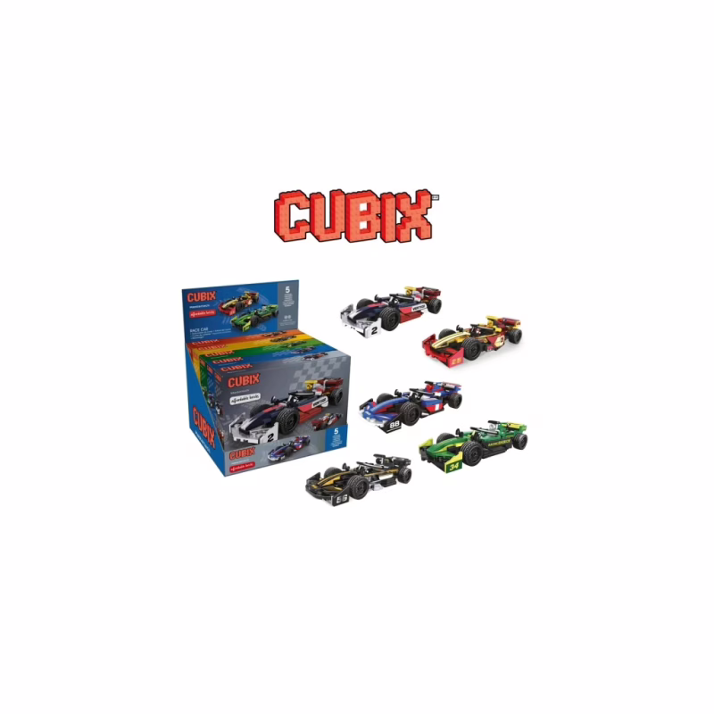 Конструктор Cubix AUTO FORMULA червоний (43124/3)