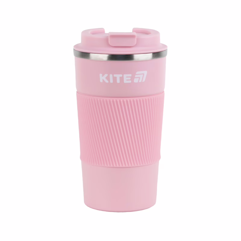 Термокружка Kite 510 мл рожева (K25-458-3)