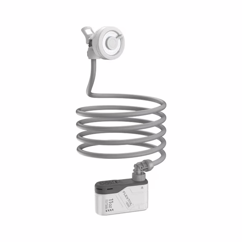 Душ портативний Flextail Max Shower з насосом на акумуляторі білий (6975755962535)