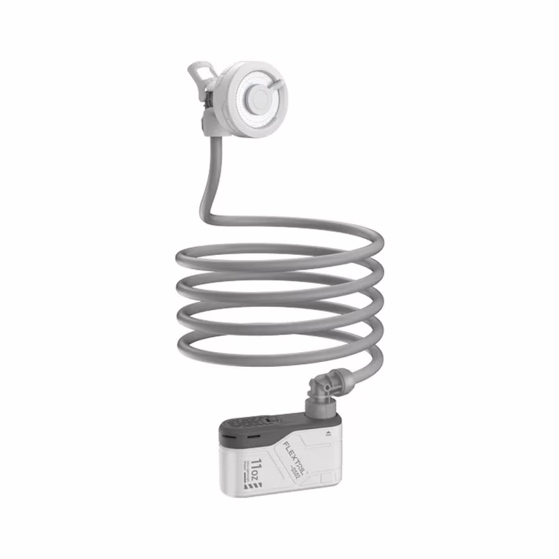 Душ портативний Flextail Max Shower з насосом на акумуляторі білий (6975755962535)