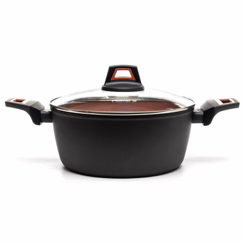 Кастрюля Hölmer кована з кришкою CR-1325-SBMCL Carrot 2,5 л (CR-1325-SBMCL Carrot)