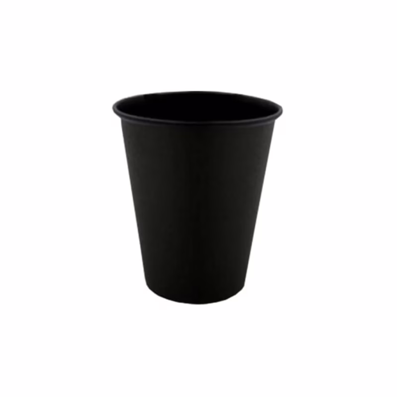 Стакани одноразові Україна паперові 250 мл 50 шт Total BLACK (CUP250BL)