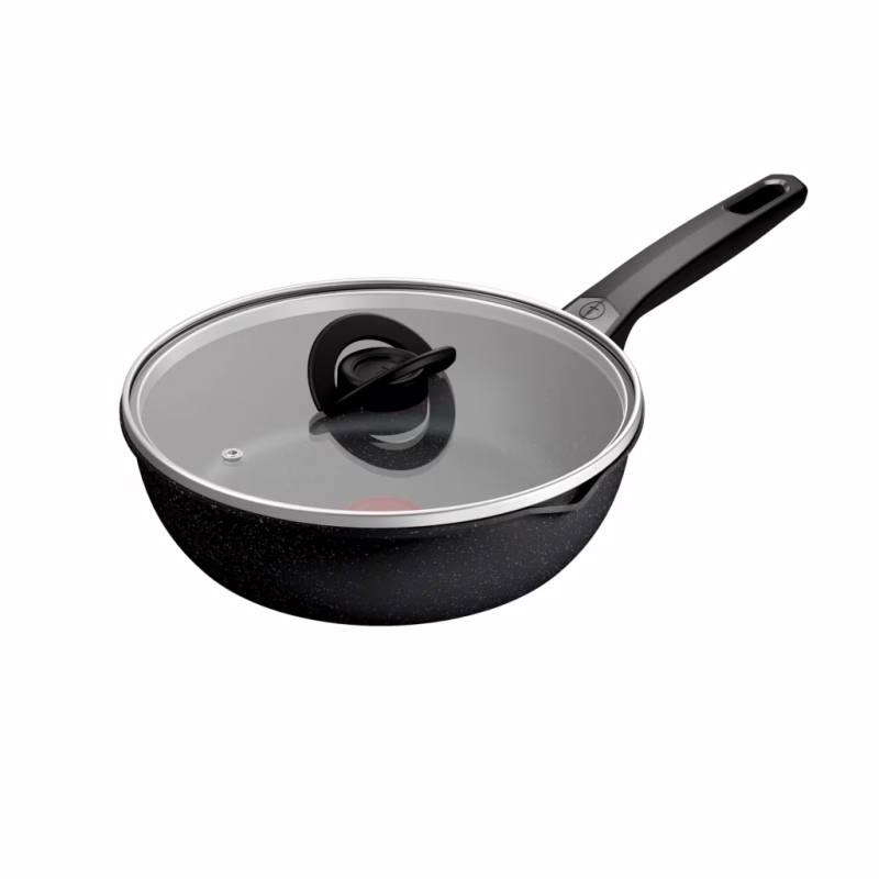 Сковорода Tefal Expertise з кришкою 24см чорний (G3218402)