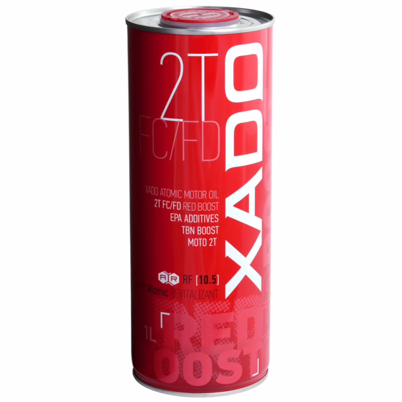 Моторное масло Xado 2T FC/FD Red Boost 1 л (XA 26199)