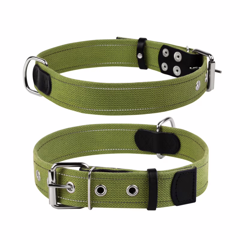 Ошейник для животных Collar Брезент Ш 20 мм Д 31-41 см (0144)