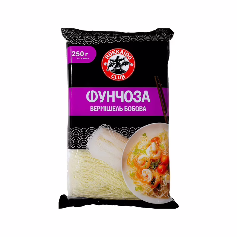 Макароны Hokkaido Club Фунчоза 250 г (4820172444428)