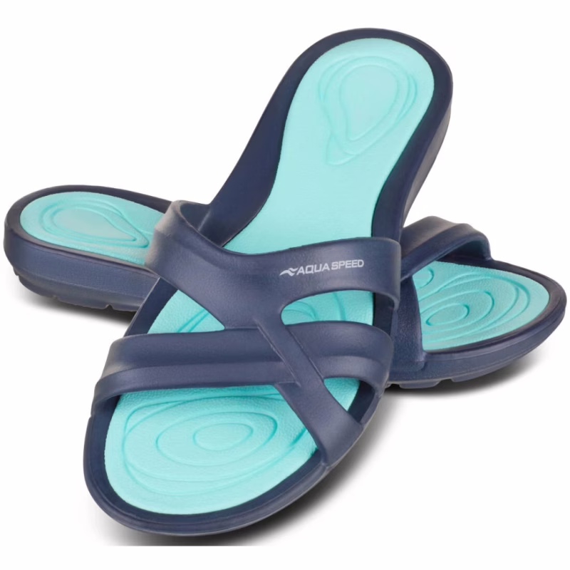 Шлепанцы Aqua Speed Panama 513-10 темно-синій, бірюзовий 37 (5908217666024)