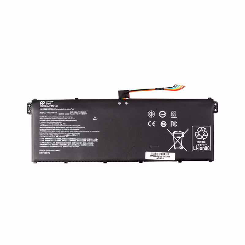 Акумулятор до ноутбука ACER Aspire 5 A514-54 (AP19B5L) 15.4V 3550mAh PowerPlant (NB410798)