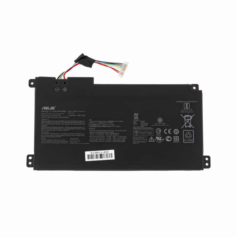 Акумулятор до ноутбука Asus VivoBook E410MA B31N1912, 3600mAh (41Wh), 3cell, 11.4V AlSoft (A71073)