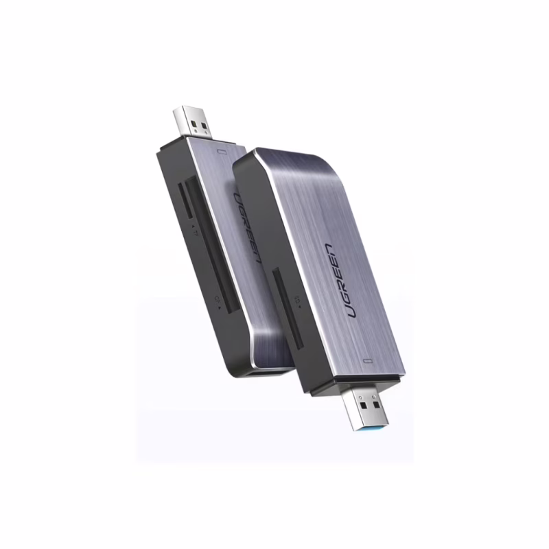 Считыватель флеш-карт USB-A 3.0 to TF/SD/CF/MS Multifunction Card Reader Multi-Read Ugreen (50541)