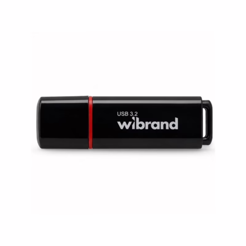 USB флеш накопичувач Wibrand 16GB Scarab Black USB 3.2 (WI3.2/SC16P11B)