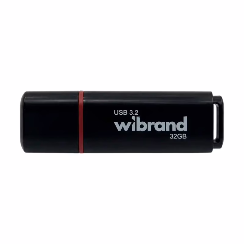 USB флеш накопичувач Wibrand 32GB Scarab Black USB 3.2 (WI3.2/SC32P11B)