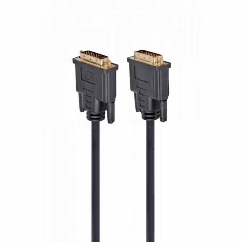 Кабель мультимедійний DVI M to DVI M 3.0m 24+1pin Cablexpert (CC-DVI2-BK-10)
