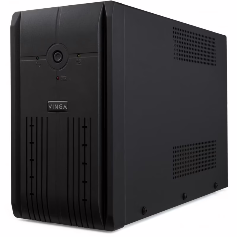 Источник бесперебойного питания Vinga LED 850VA metal case with USB (VPE-850PRMU)