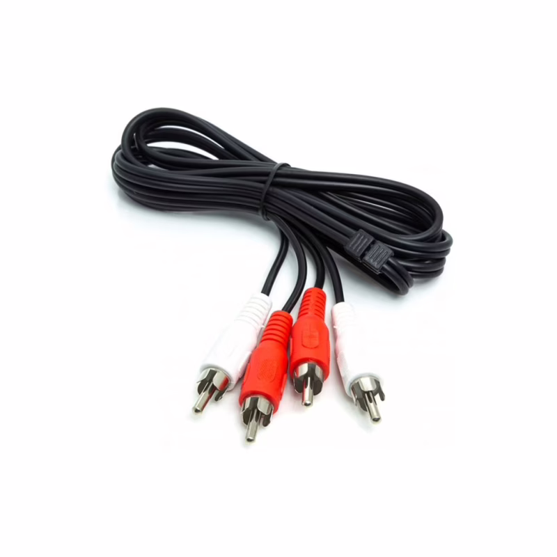 Кабель мультимедийный 2xRCA M to 2xRCA M 1.0m PowerPlant (CA912032)
