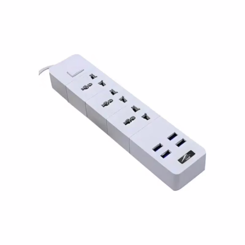 Сетевой фильтр питания Voltronic TВ-Т08, 3роз, 4*USB White (ТВ-Т08-White)