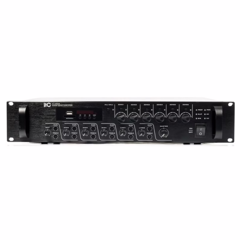 Усилитель ITC 6 зон 120 Вт (TI-1206S)