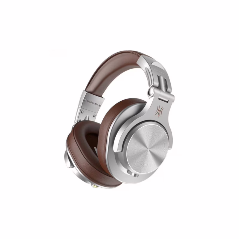 Наушники OneOdio A71 3,5мм/6,35мм Silver/Brown (A71 Silver Brown)