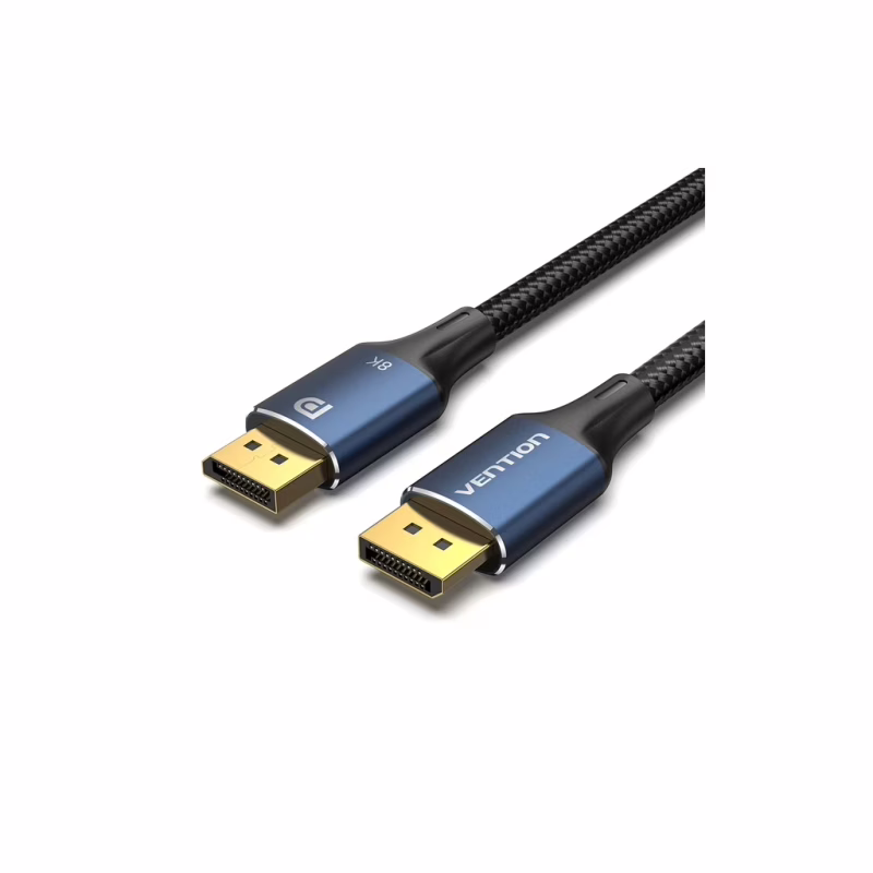 Кабель мультимедийный DisplayPort M to DisplayPort M 2.0m 8K60Hz blue Vention (HCELH)