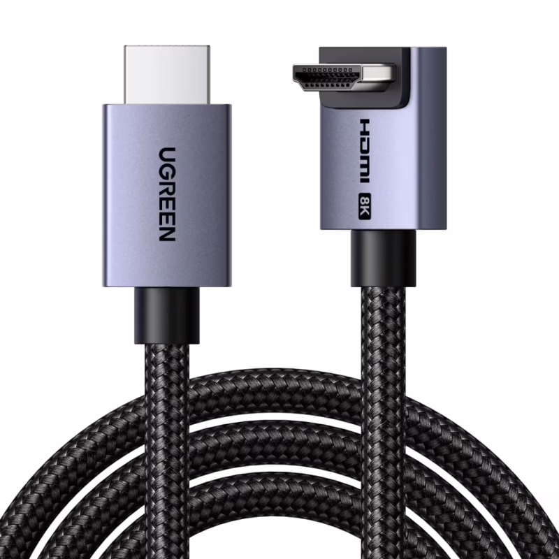 Кабель мультимедійний HDMI M to HDMI M 3.0m 8K60Hz 48Gbps braided black Ugreen (85242)
