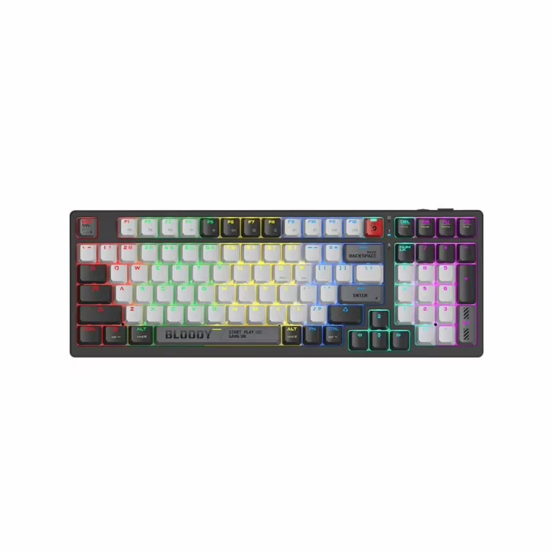 Клавіатура A4Tech Bloody WS98 Wireless/Bluetooth/USB Grey (4711421001182)