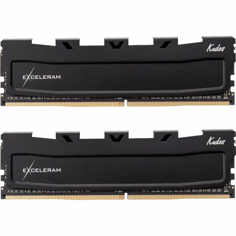 Модуль пам'яті для комп'ютера DDR5 32GB (2x16GB) 6000 MHz Black Kudos eXceleram (EK50320602836CD)