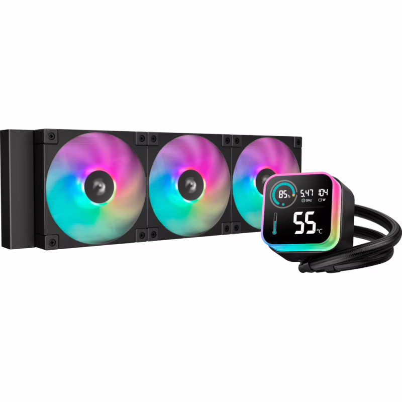 Система рідинного охолодження Deepcool LQ360 Black (R-LQ360-BKLSMW-G-1)