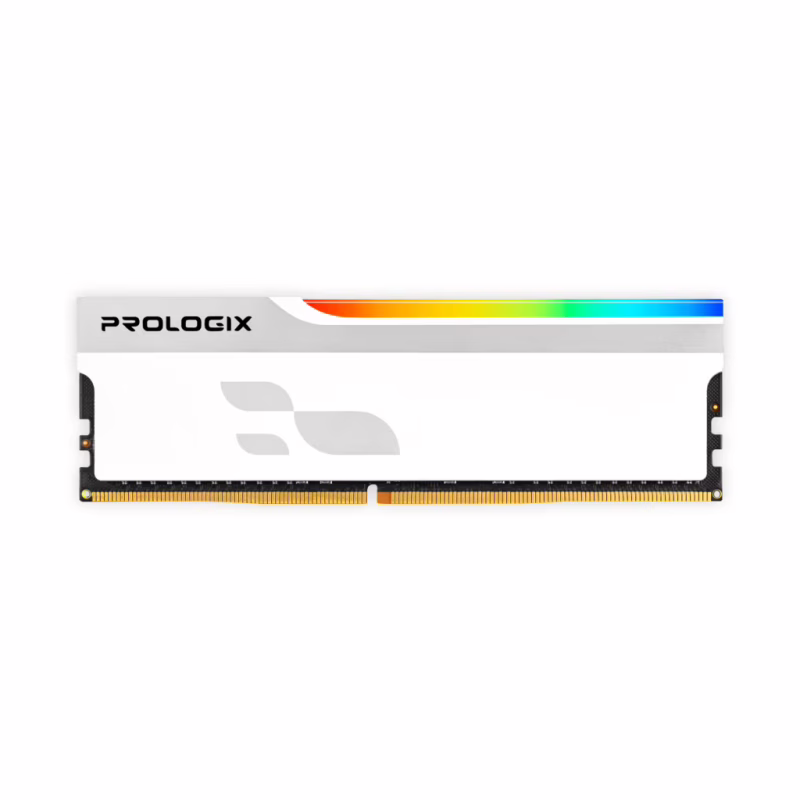 Модуль памяти для компьютера DDR4 16GB 3600 MHz Onyx White RGB Prologix (PRO16GB3600YWR4)
