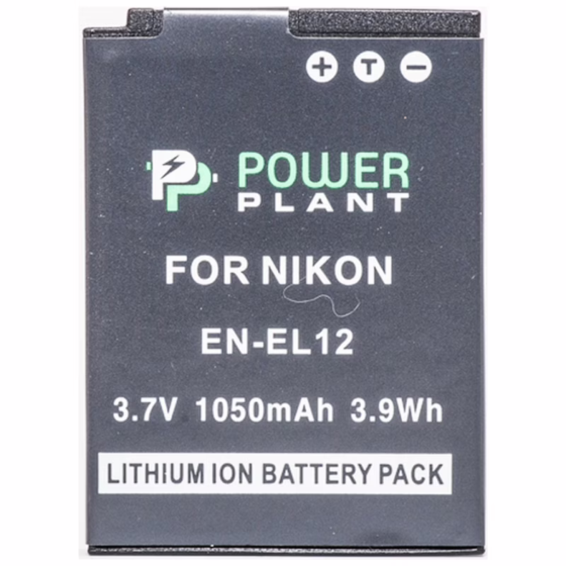Аккумулятор к фото/видео PowerPlant Nikon EN-EL12 (DV00DV1242)