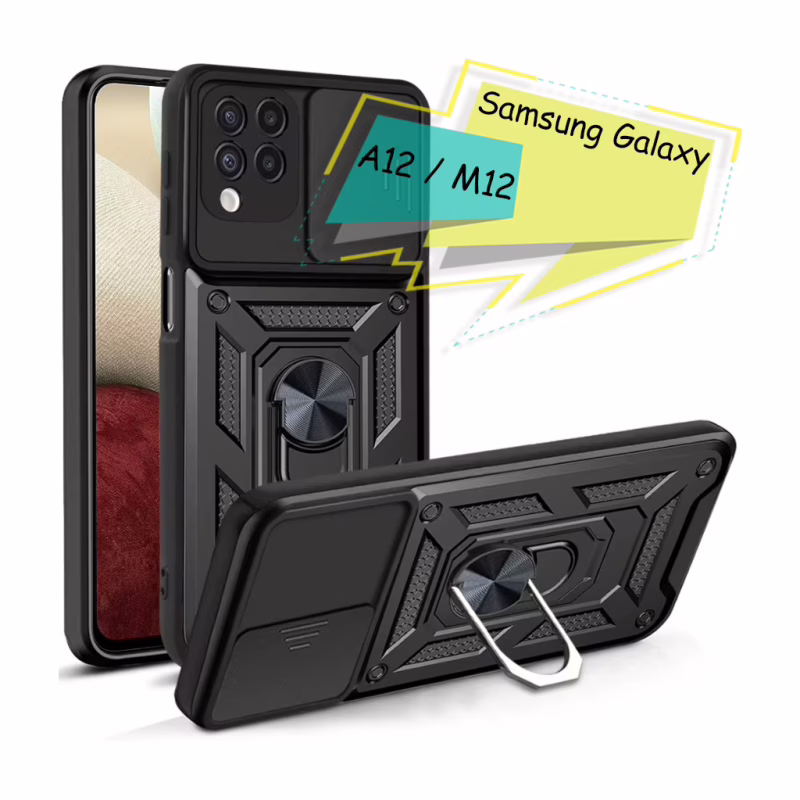 Чехол для мобильного телефона BeCover Military Samsung Galaxy A12 SM-A125 / M12 SM-M125 Black (705640)