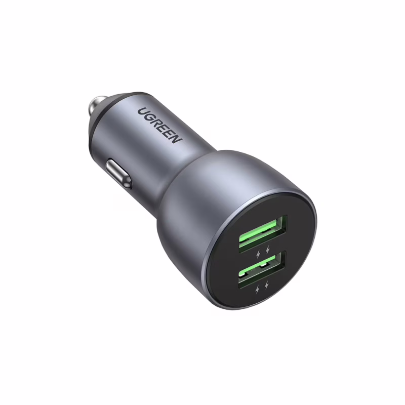 Зарядное устройство Ugreen 2xUSB QC3.0 36W Car Charger CD213 Dark Blue (10144)