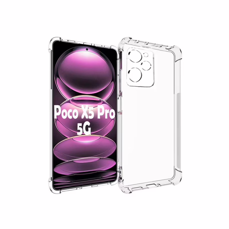 Чехол для мобильного телефона BeCover Anti-Shock Poco X5 Pro 5G Clear (708896)