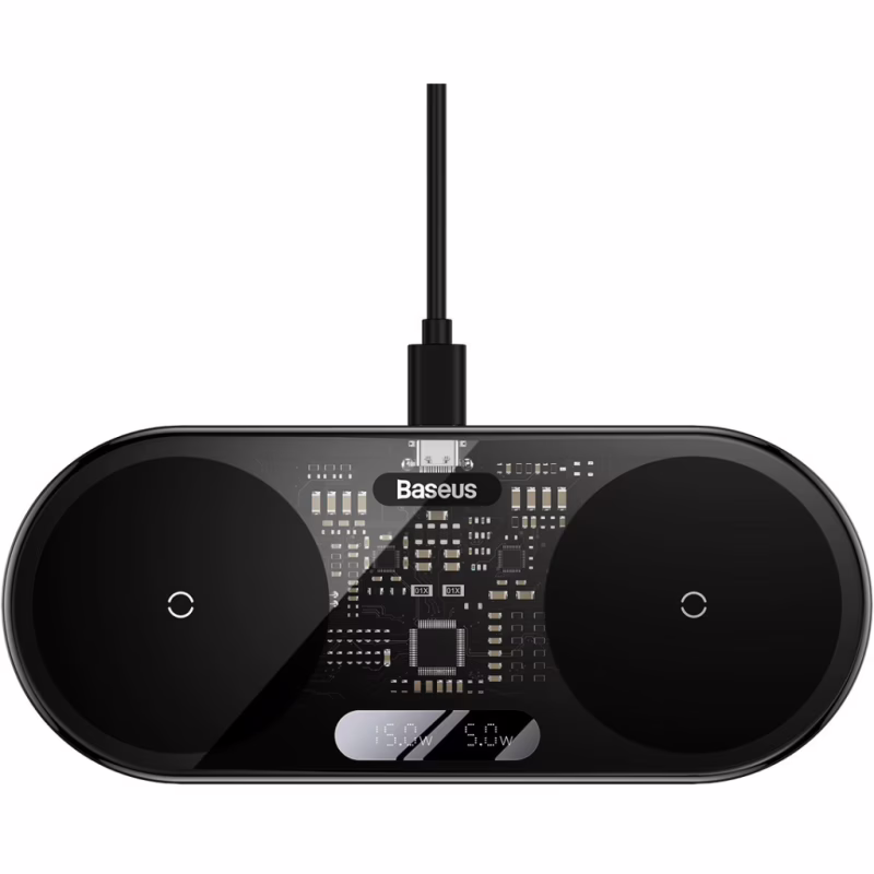 Зарядний пристрій Baseus 20W Digital LED Display (WXSX010101)