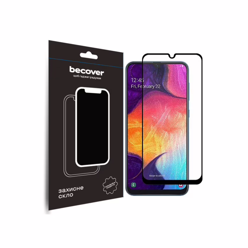 Стекло защитное BeCover ZTE Blade A53 Black (709760)