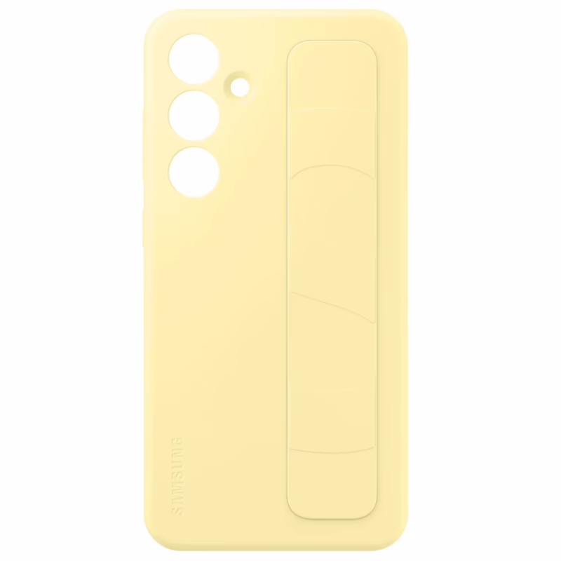 Чехол для мобильного телефона Samsung Standing Grip Case Samsung Galaxy S24 FE Yellow (EF-GS721CYEGWW)
